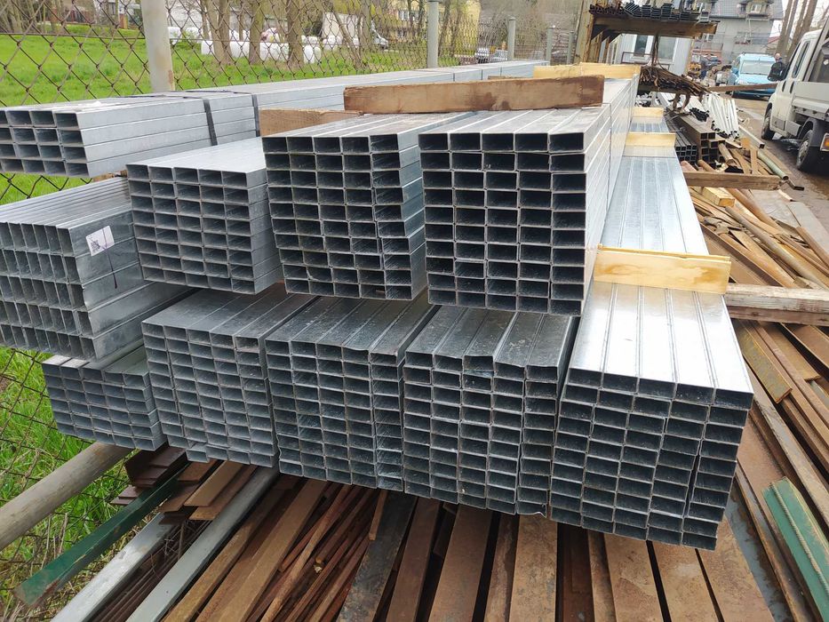 Profile ocynkowane 60/40/1,25 ,2  i 3 mm  łata , słupek, wiata, hala