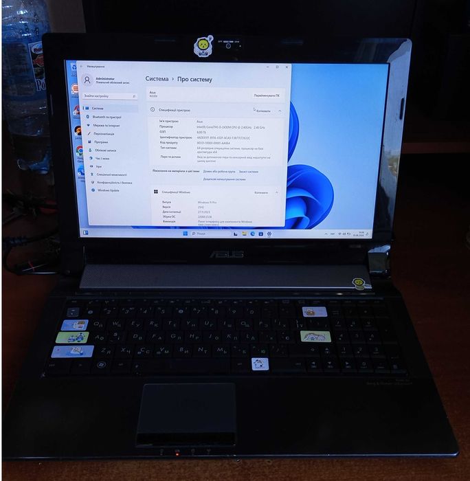 ASUS N53SV i5/8/250, nVidia GT540M