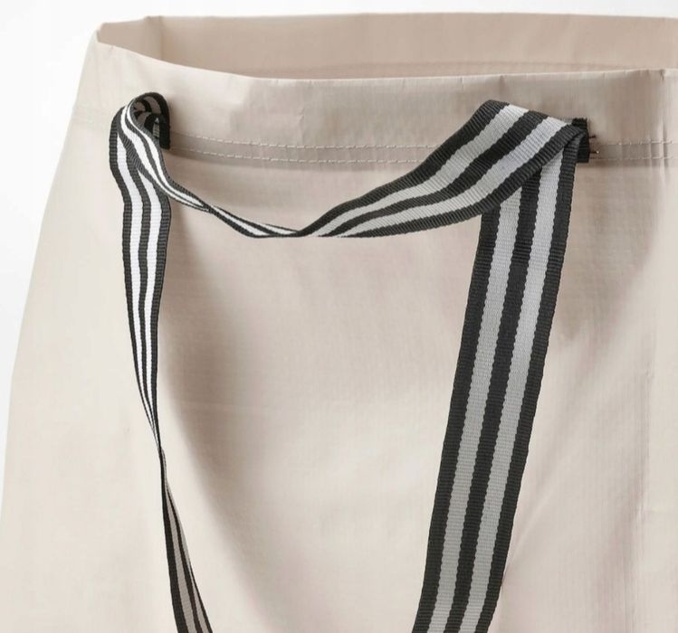 1zł Wysyłka Duża Torba beżowa 71L Ikea Mocna I Trwała NOWA