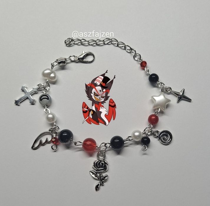 Husk Dust Hazbin Hotel Bransoletka Goth Gothic Pinterest