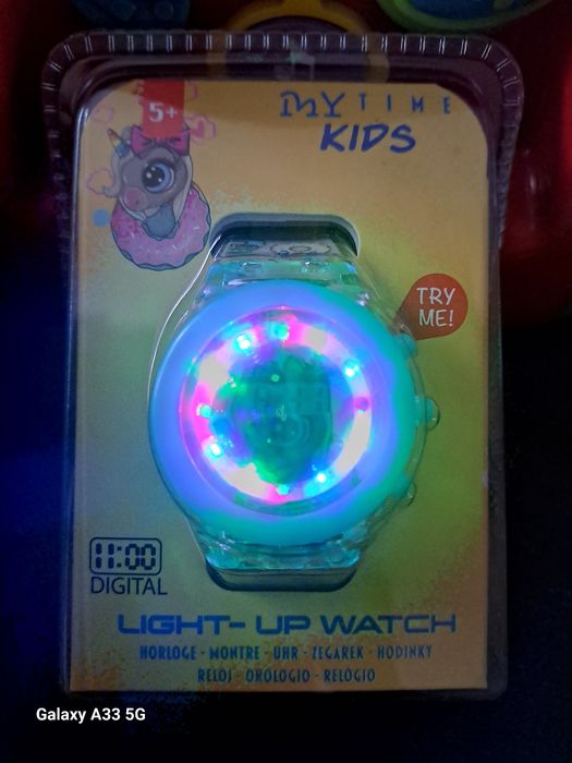Świecąc zegarek dla dzieci NOWY