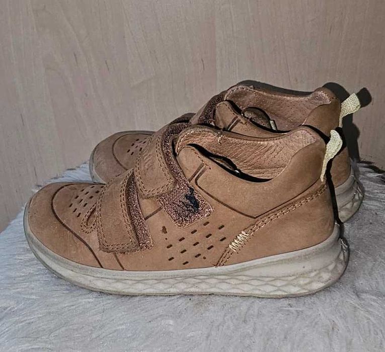 Jesienne wiosenne buty chłopięce skórze