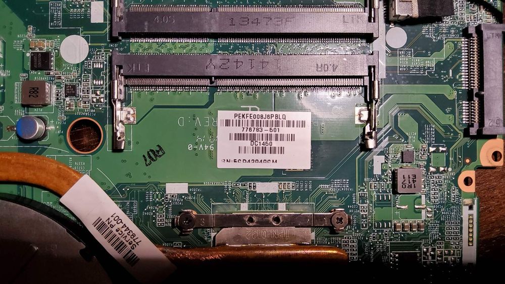 Материнка ноутбука HP Pavilion 15