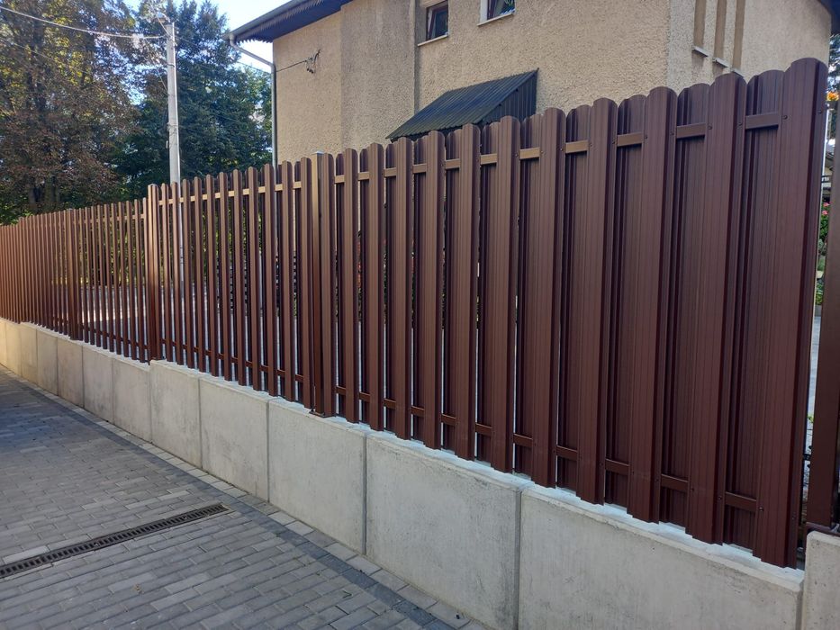 Sztachety metalowe panele poziome producent
