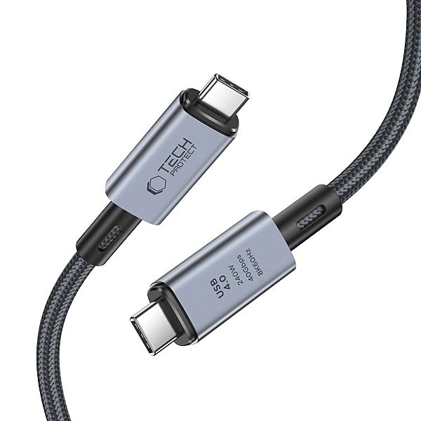 Kabel Tech-Protect UltraBoost Max USB-C 4.0 / USB-C 4.0 PD 240W 8K 40G