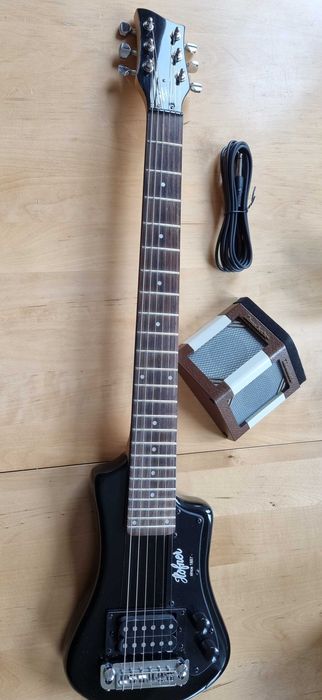 Gitara Hofner Shorty + wzmacniacz Danelectro Hodad