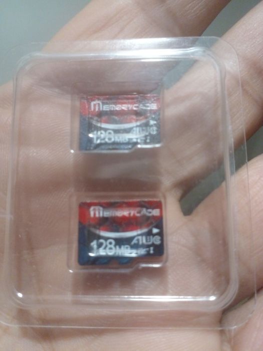 2шт. SD -TF  карта памяти 128мБ высокоскоросная