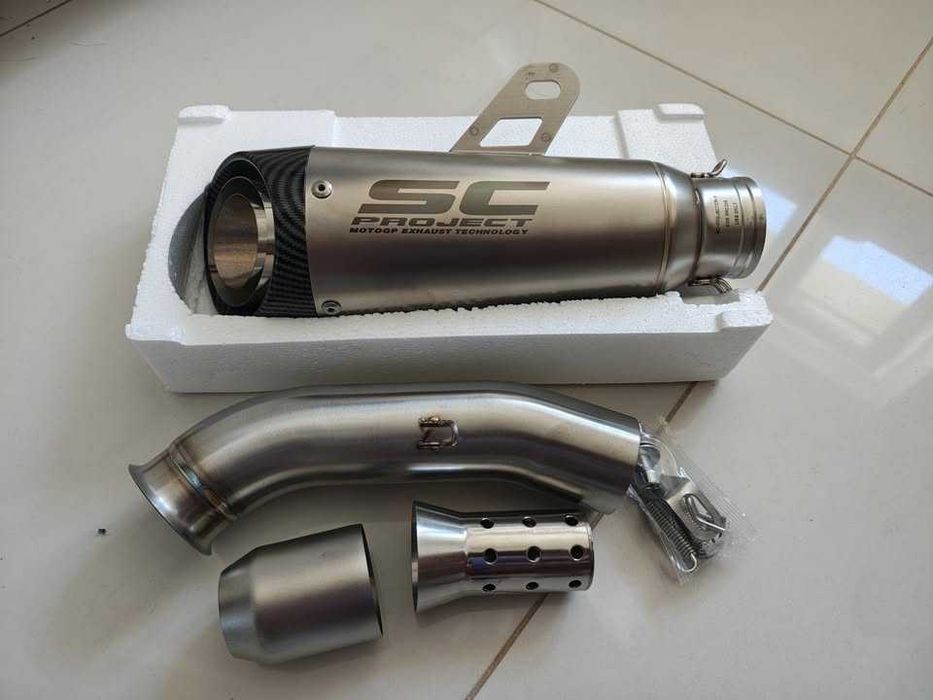 Wydech SC PROJECT KTM Duke 125/390, kompletny/ YAMAHA R3,MT03, ninja 400