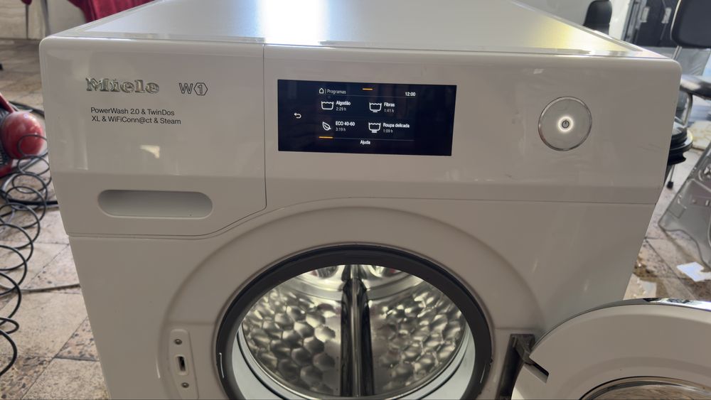 Maquina lavar roupa Miele WCR890 WPS W1 Topo de Gama – 9kg / 1600rpm