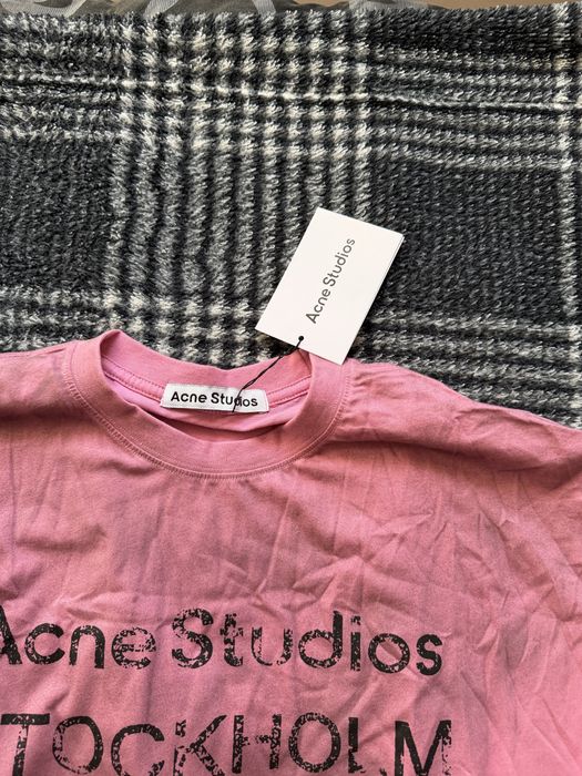 koszulka różowa Acne Studios