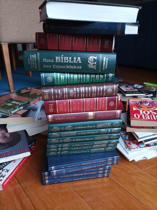 Livros variados para todos os gosto