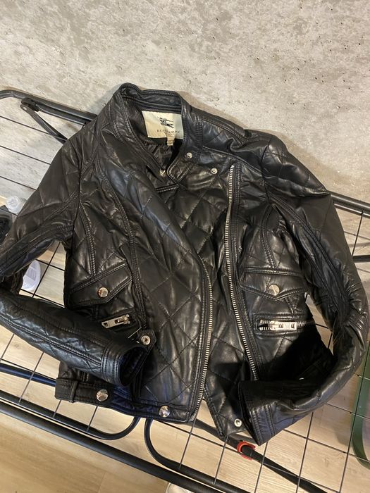 Куртка Burberry кожа