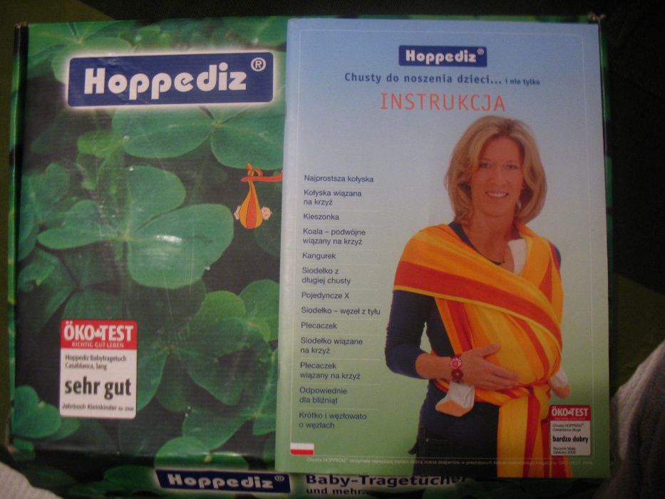 Chusta do noszenia dzieci - oryginalna HOPPEDIZ