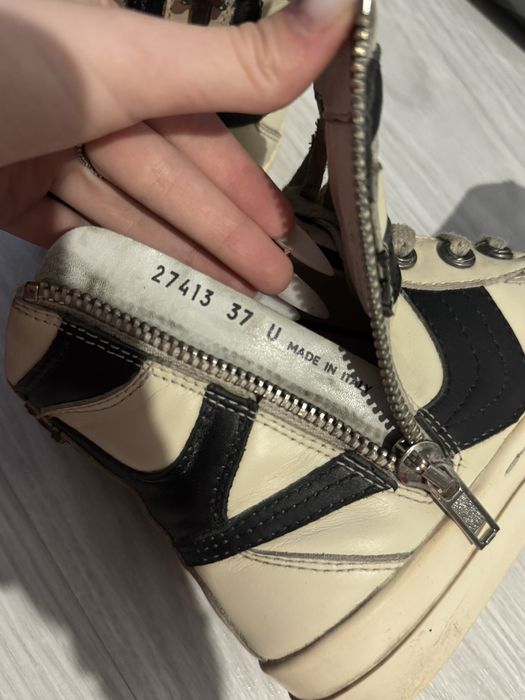 Rick owens x chrome hearts geobasket рик овенс геобаскеты хром
