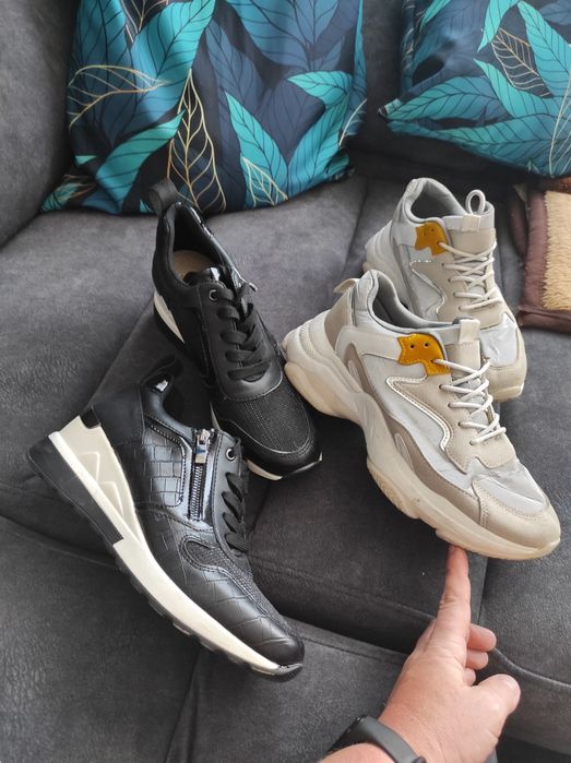 Sneakersy buty na platformie na koturnie rozm 41 gratis adidasy n