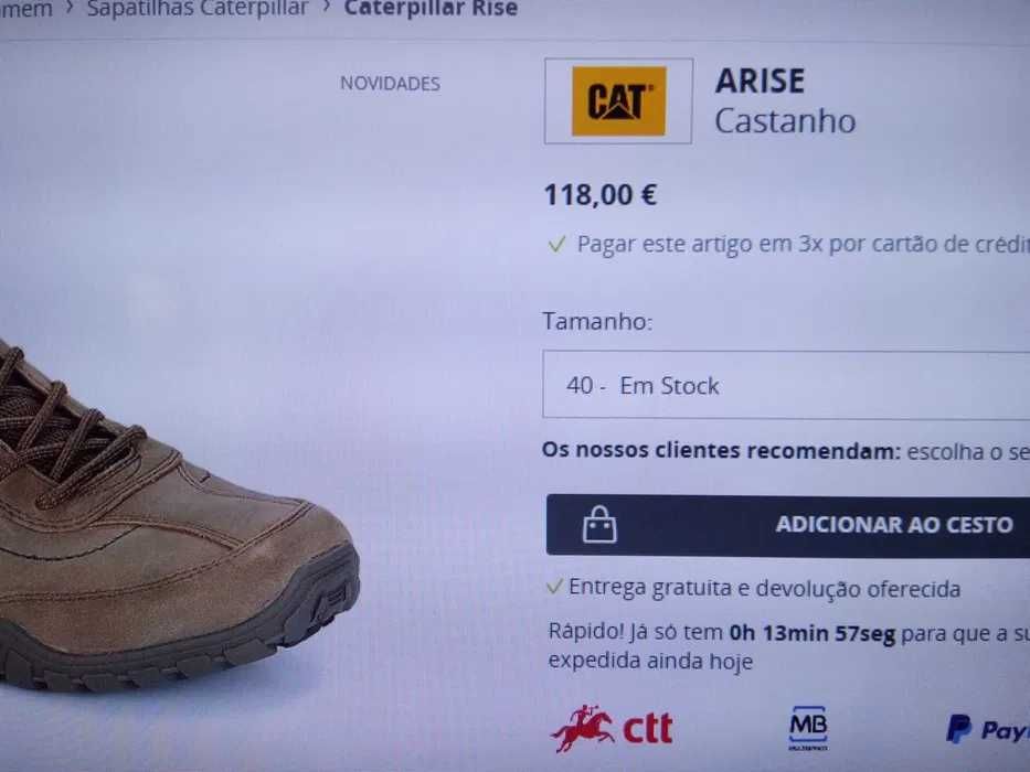 Caterpillar Cat Arise 42 EUR/ 8 UK/ 9 USA Blue Engineered Durability