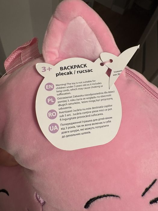 Smiki, Jednorożec, plecak dla przedszkolaka, różowy