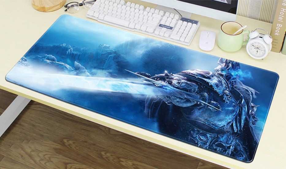 Большой коврик для мыши 800x300мм Dota 2 CS:GO Witcher WoW Рик и Морти