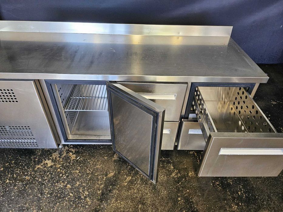 Bancadas horizontais com refrigeração