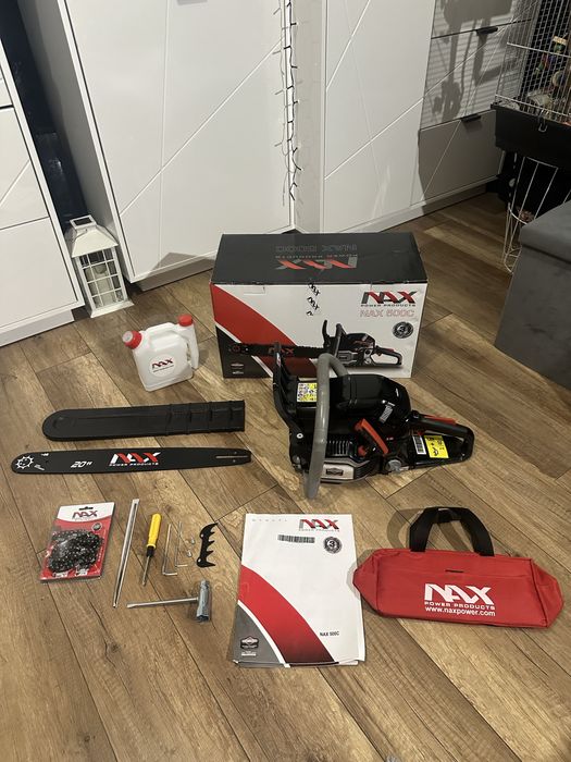 Piła spalinowa do drewna, pilarka łańcuchowa NAX 500c