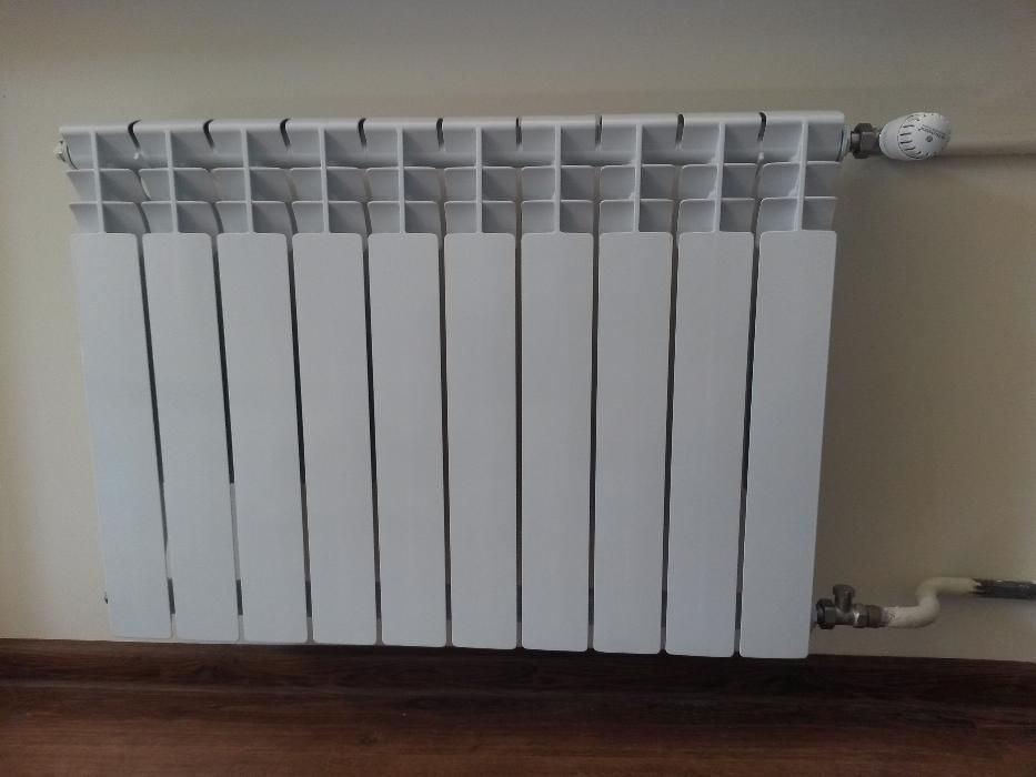 Wymiana grzejników c.o. Zamrażanie rur, montaż zaworów