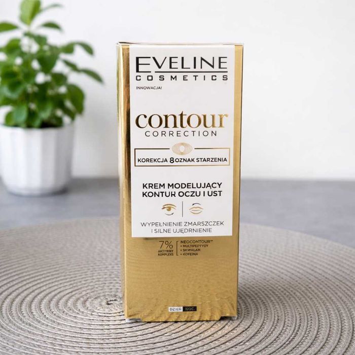 krem modelujący kontur oczu i ust Eveline  nowy nie otwierany