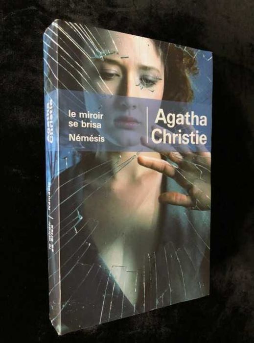 Livro “Le Miroir se brisa Némésis” Agatha Christie – ED. Francesa 2008