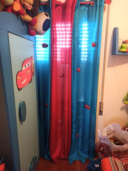 Cortinas faísca McQueen