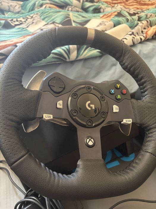 Kierownica Logitech G920 + pedaly + shifter JAK NOWE