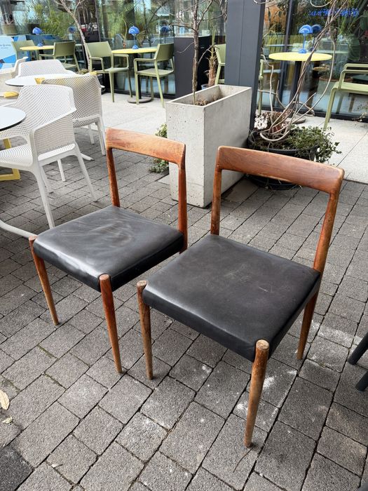 Krzelo 2szt CHAIR FROM LÜBKE, 1960S