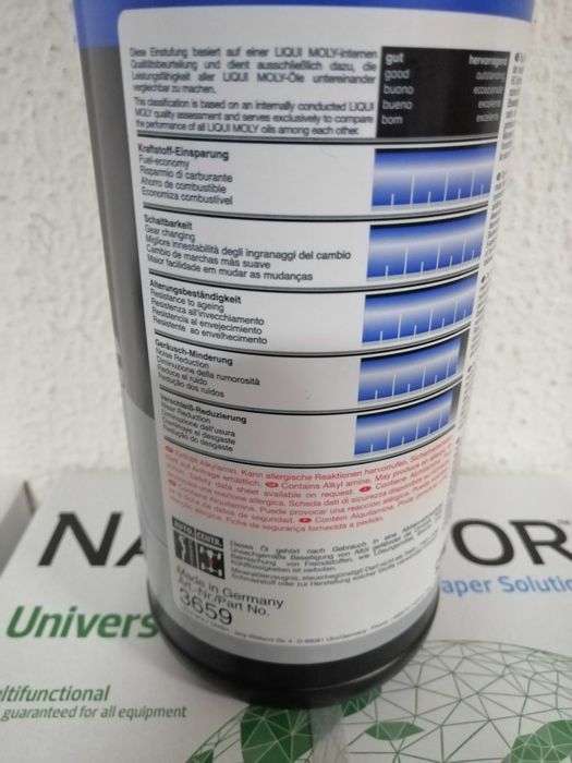 Óleo Caixa de Velocidades Aut. Top Tec ATF 1600 Liqui Moly 1 L