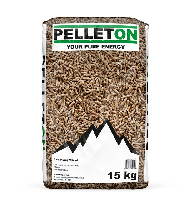 Pellet drzewny 6 mam . A1 . EN Plus. PelletOn  DOSTAWA GRATIS do 15 km