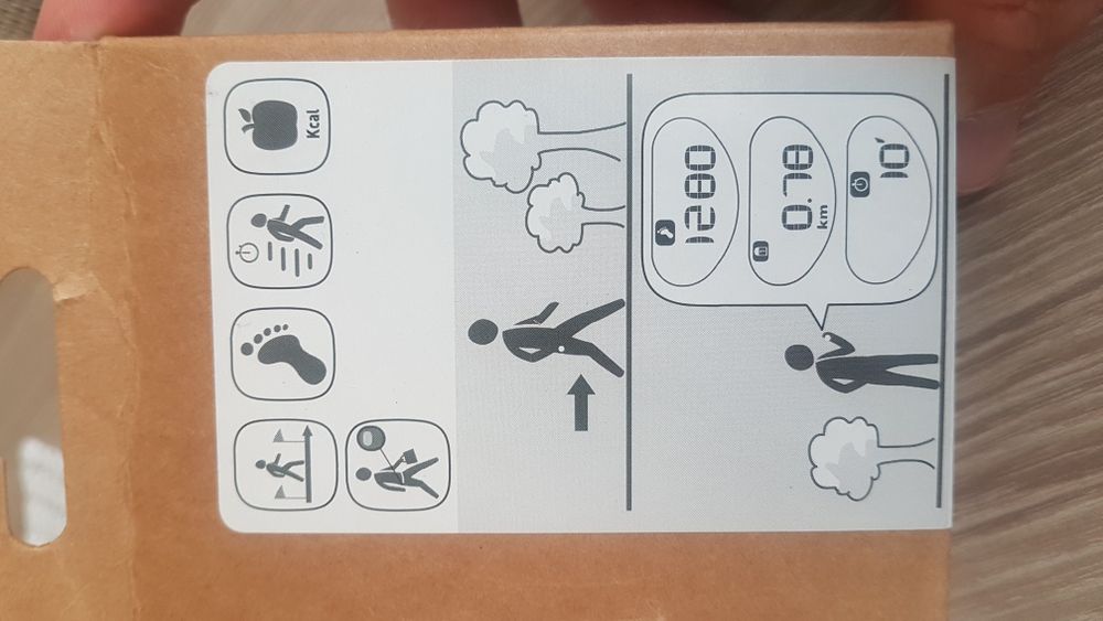 Pedometro novo multifuncoes