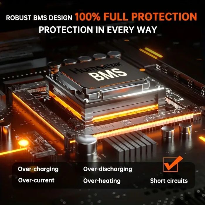 Акумулятор Humsienk LiFePO4 12V 100Ah. IP67. Польща. В наявності.Новий