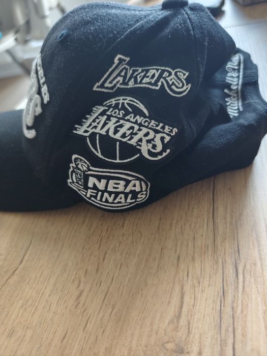 Czarna czapka Lakers Mitchell and Ness