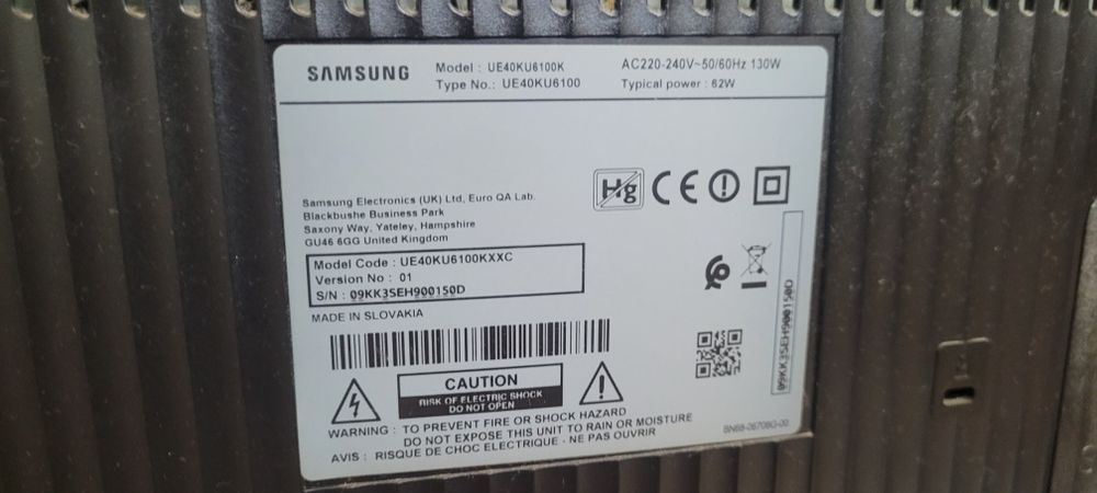 Tv samsung smart tv