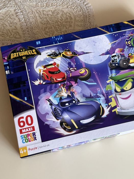 Пазл Clementoni Batwheels серія MAXI 60 елементів