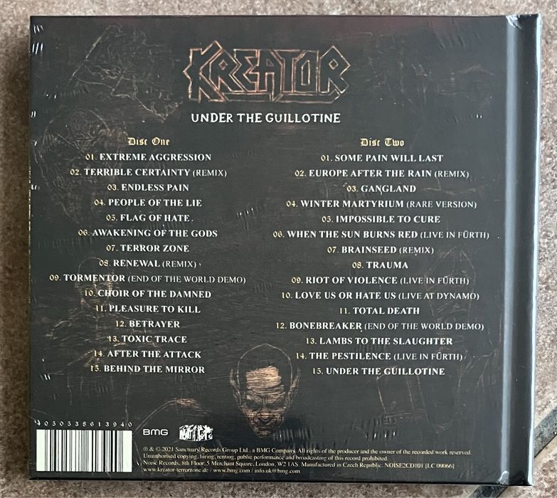 Kreator - Endless Pain, Violent, Hate Über Alles, Krushers, Chosen Few