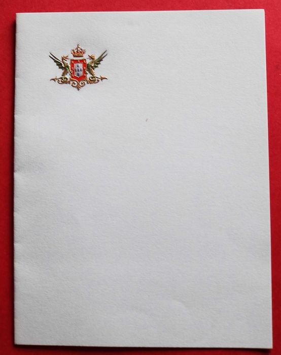 Casa Real papel de carta timbrado