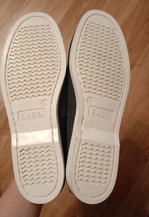 Easy 8/42 nowe mokasyny męskie skórzane