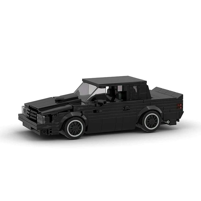 Nowe klocki 1987 Buick Regal Grand National model biuik auto samochód prezent samochód amerykański klasyk kompatybilne z Lego