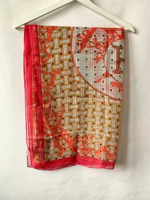 Jedwabna chustka apaszka 100% jedwab silk