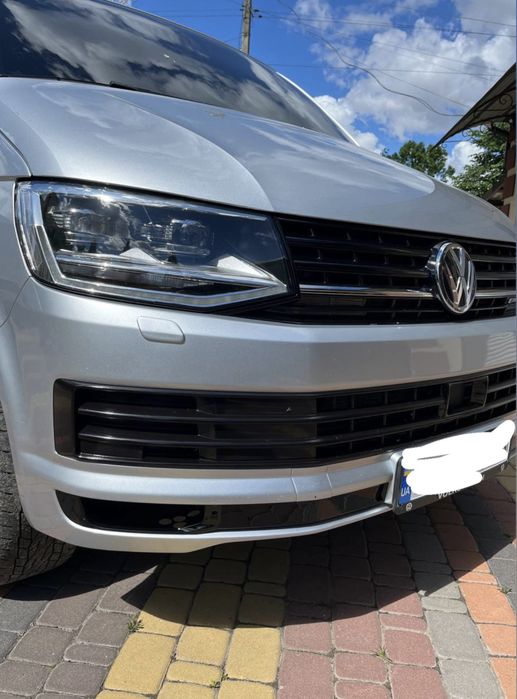 Бампер Т6 Volkswagen срібло