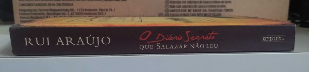 Livro - O Diário Secreto Que Salazar Não Leu
