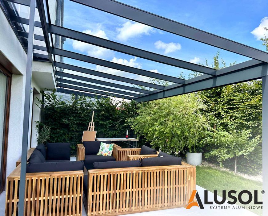 Weranda Zadaszenie Tarasu Aluminium Na Wymiar Wysoka Jakość - HIT