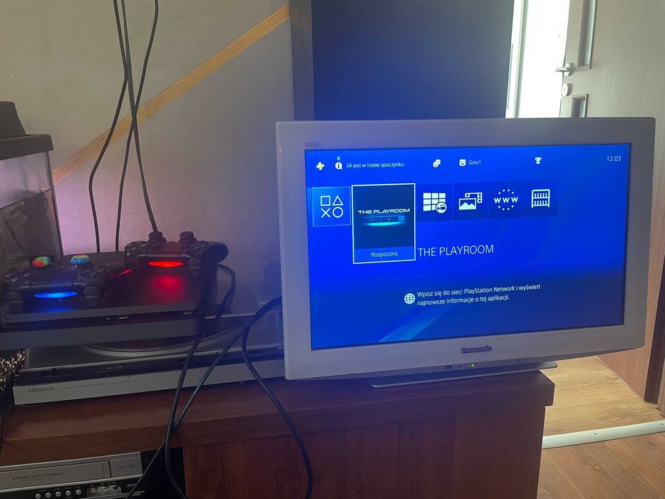 PS4 Slim 500gb - 2 pady - gry