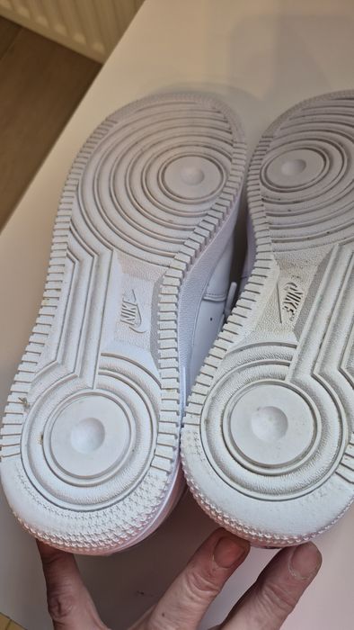 Białe adidasy Nike AIR