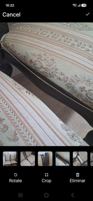 Conjunto 2 cadeiras sala