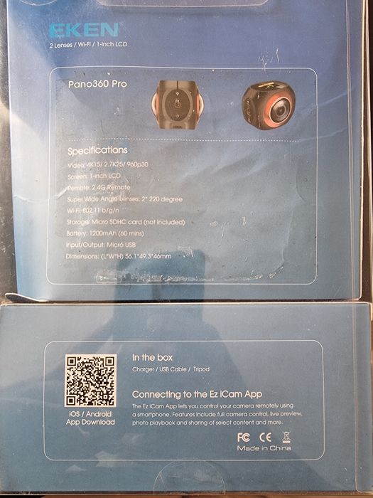 Eken panoramic camera 360°