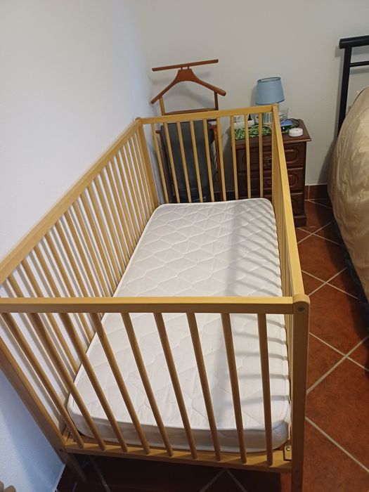 Berço madeira 140×70cm